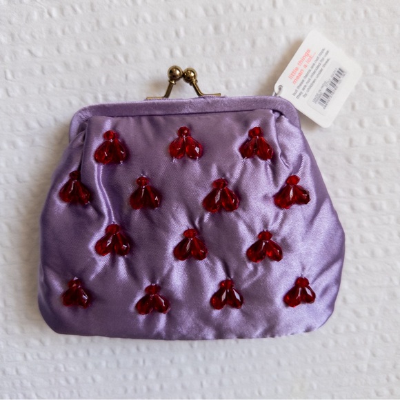Crewcuts Girls' Satin Coin Purse w/ Straps and Beads - Picture 2 of 6